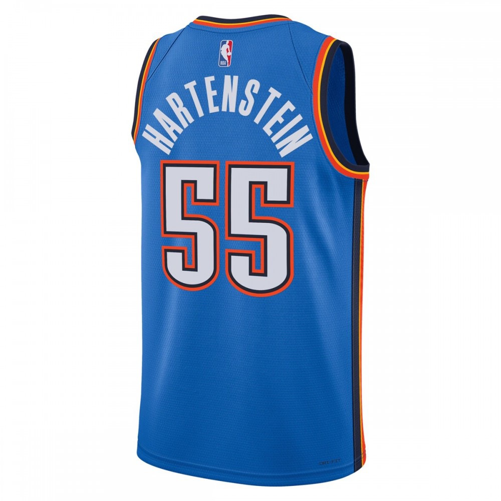 Isaiah Hartenstein Oklahoma City Thunder Unisex Swingman Player Jersey - Icon Edition - Blue-Pro Kit Vault | Brand New 26/27 Sports Jerseys